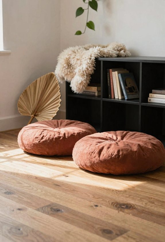 cozy versatile floor seating