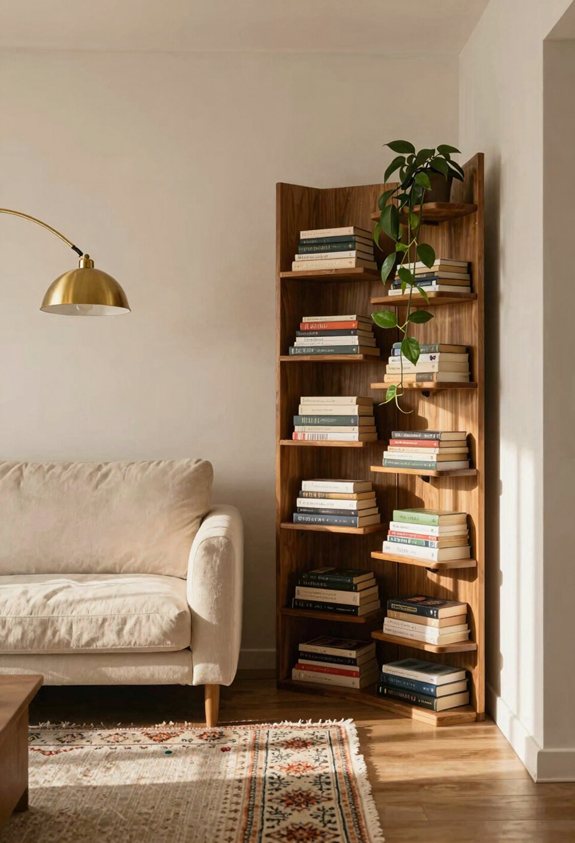 dual function bookshelf room divider