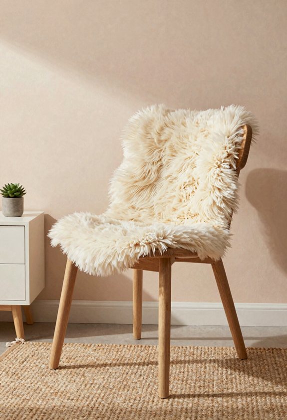 faux fur chair upgrade