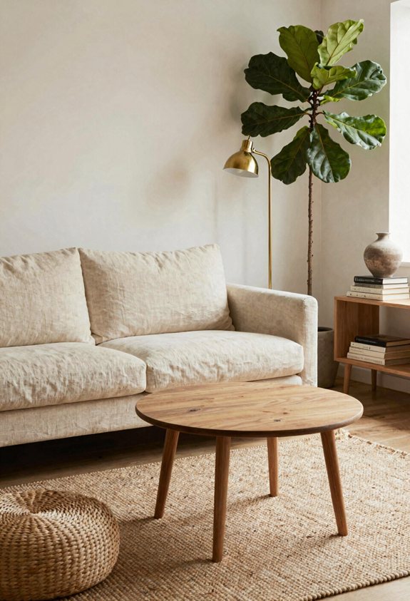 floating sofa clear pathways
