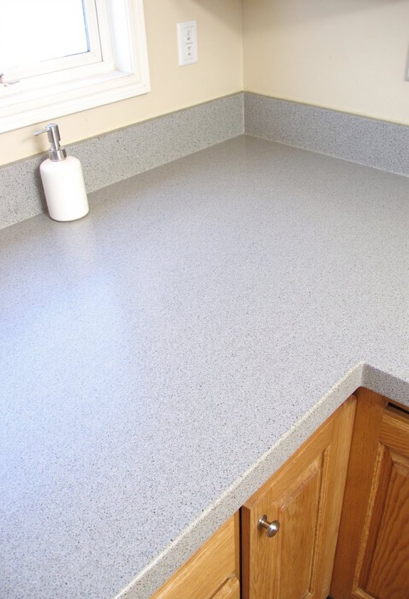 fresh countertop makeover