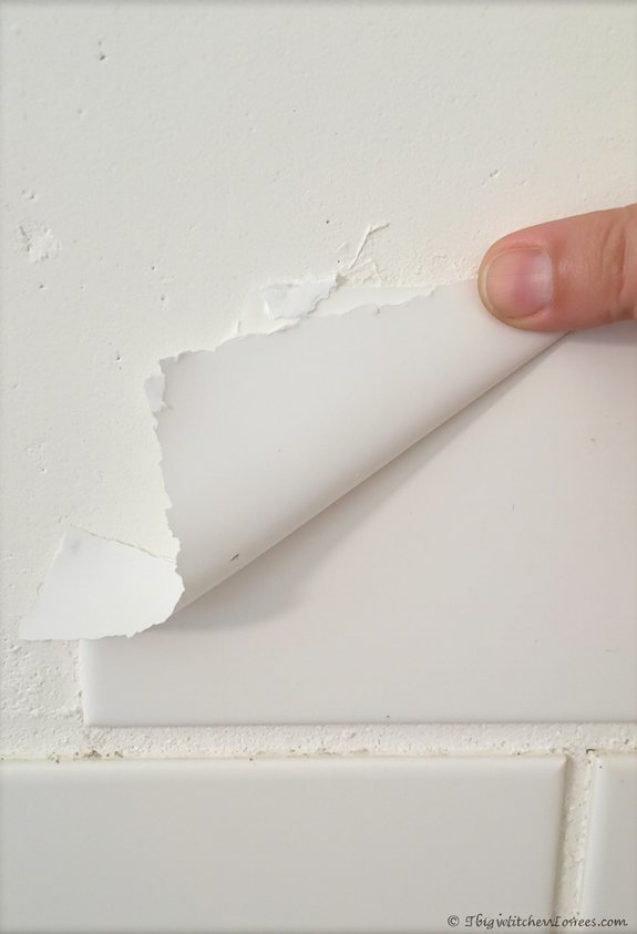 gently heat adhesive residue removal