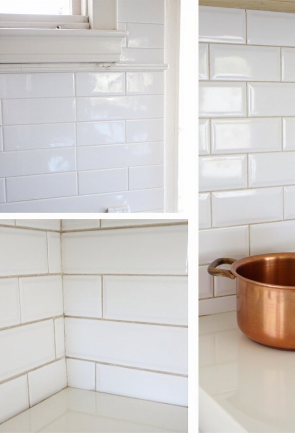 glossy rental subway tile