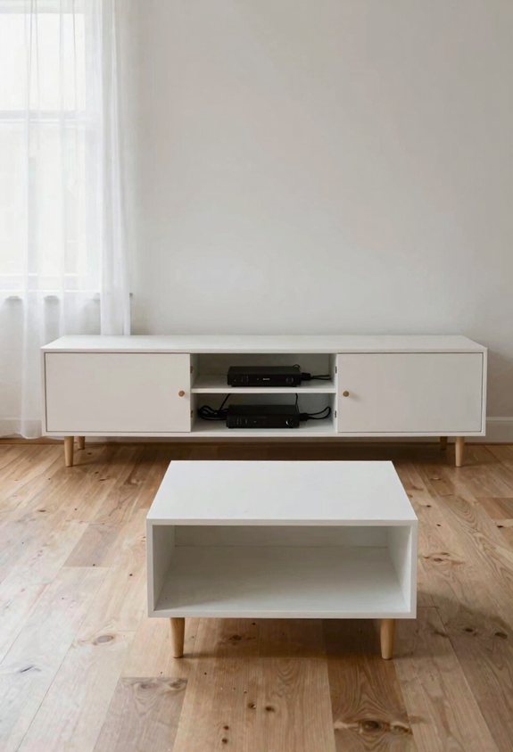 hidden storage for clutter