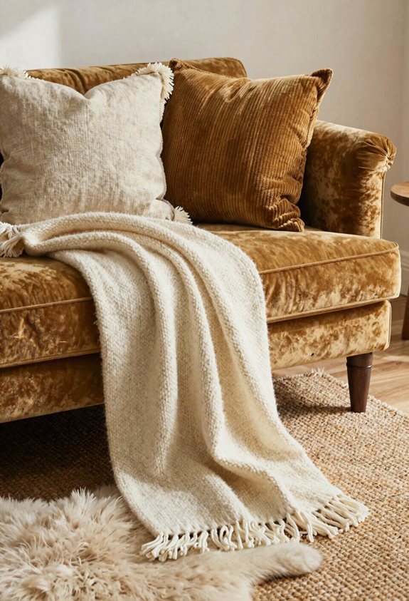 layer textures for coziness