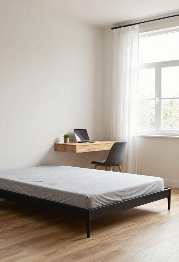 low furniture elevates ceilings