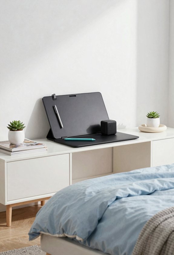 magnetic clip desk organizer