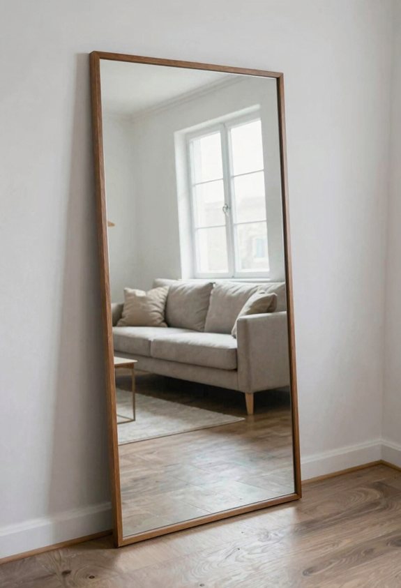 mirror expands perceived space