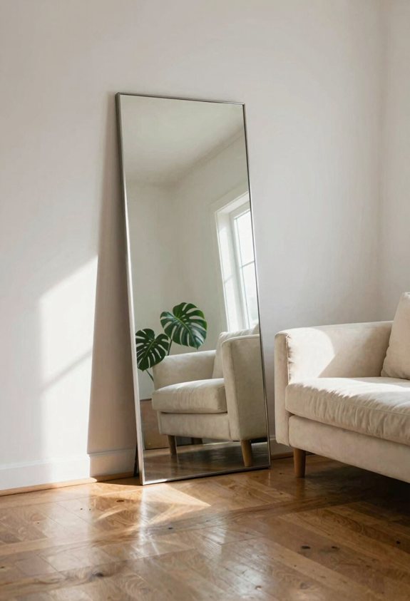 mirror expands visual space