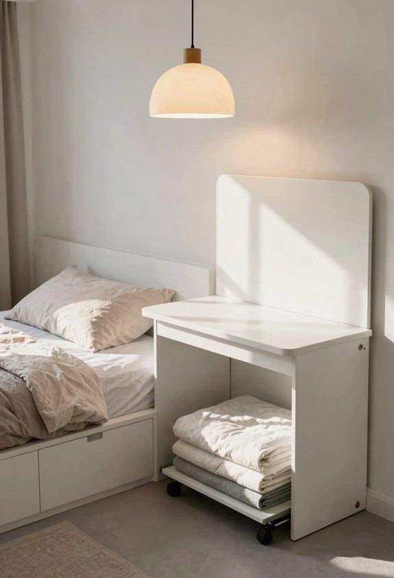 mirrored wardrobe space expansion