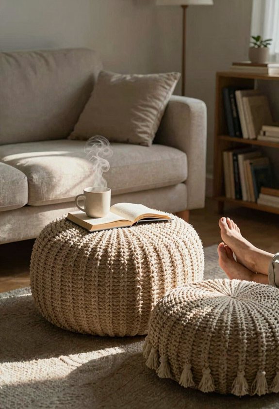 multifunctional pouf furniture
