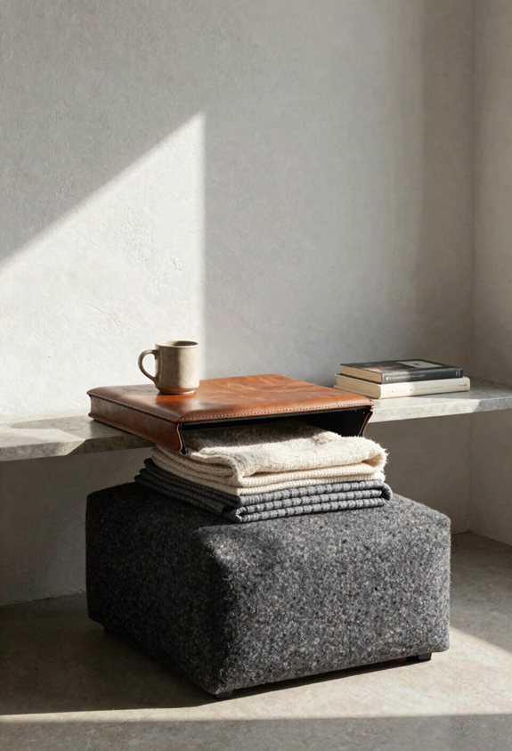 multipurpose ottoman space saver