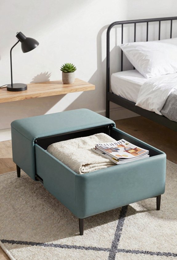 multipurpose ottoman storage seating