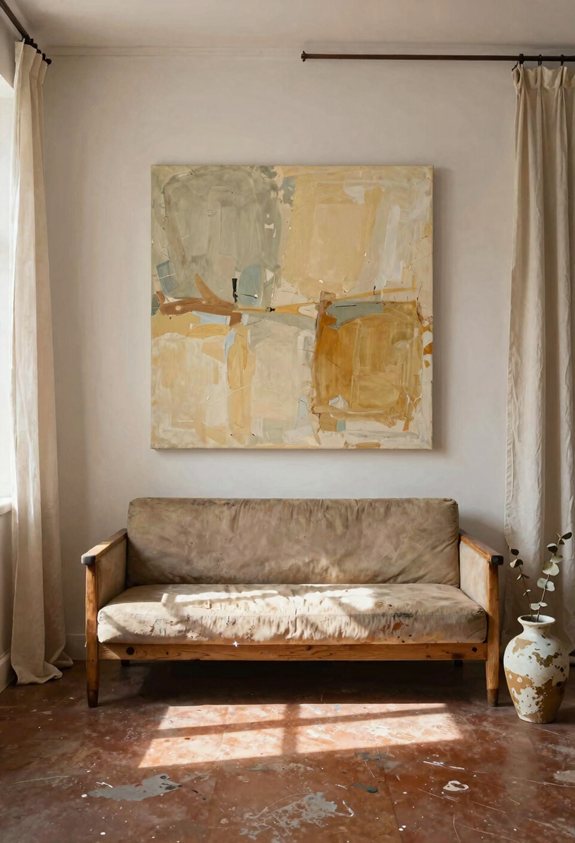 oversized vintage wall centerpiece