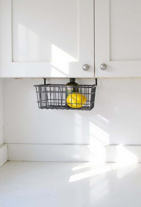 peel and stick baskets