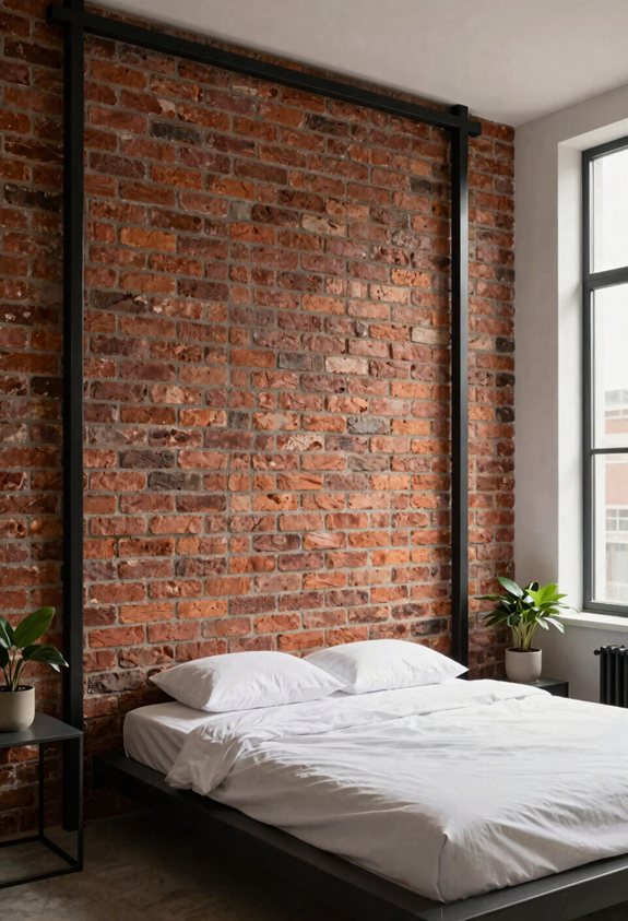 peel and stick industrial brick