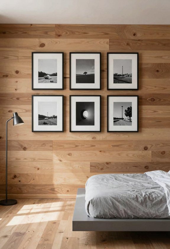 polished cohesive gallery wall