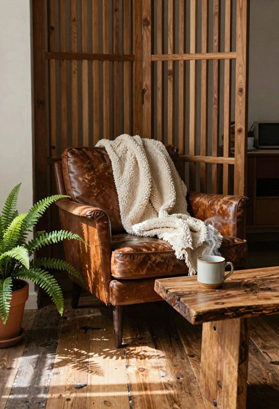 room divider creates zones