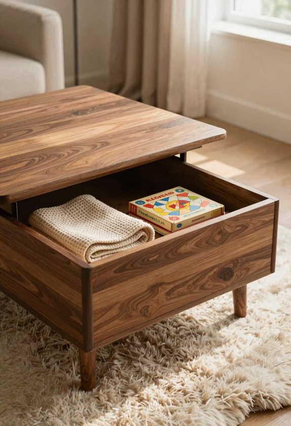 secret storage coffee table