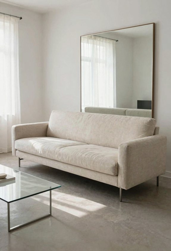 slim open leg sofa slim open leg sofa