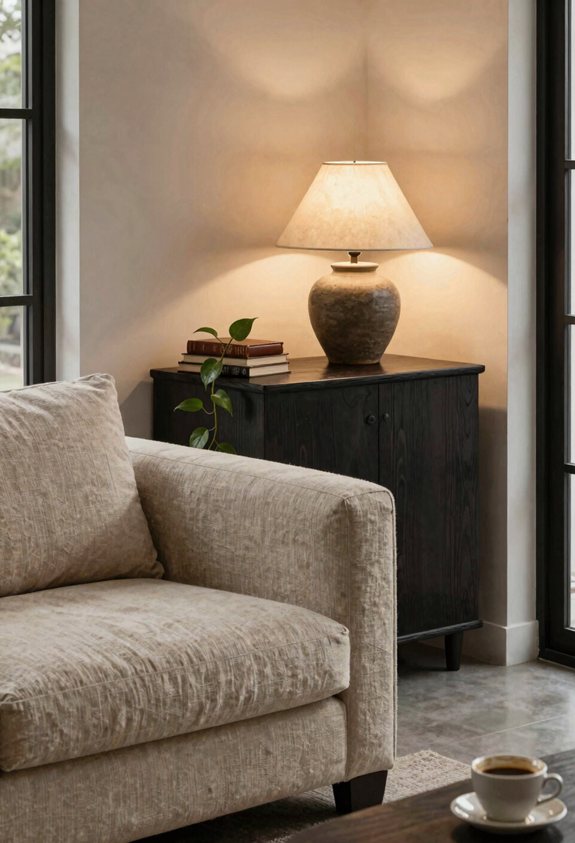 sofa back slim console