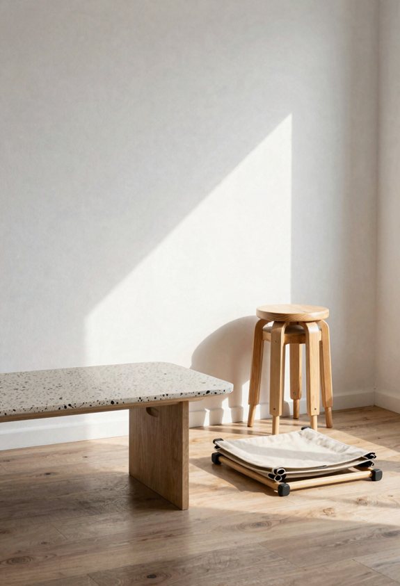stackable collapsible emergency seating