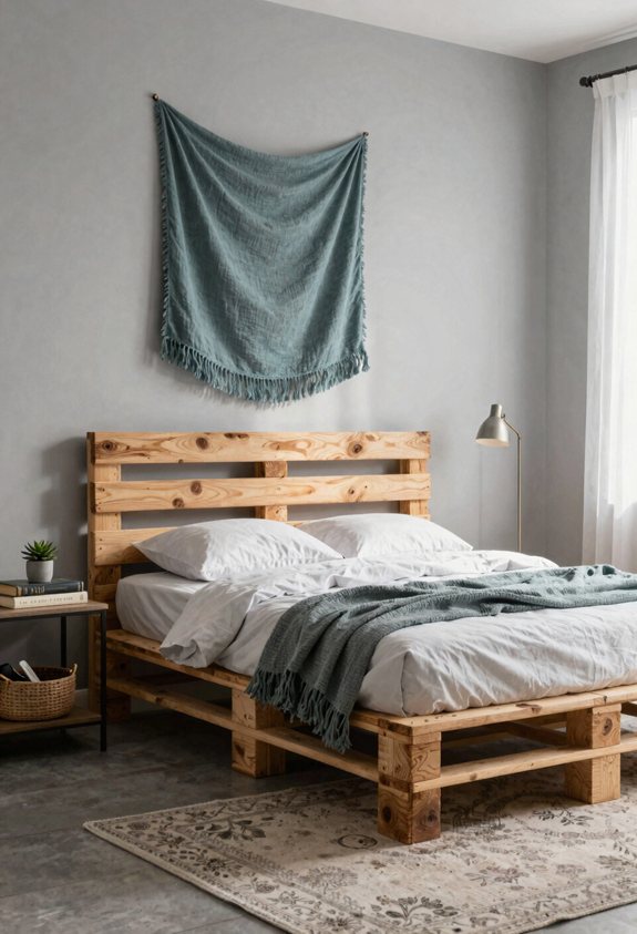 tapestry hanging shelves depth
