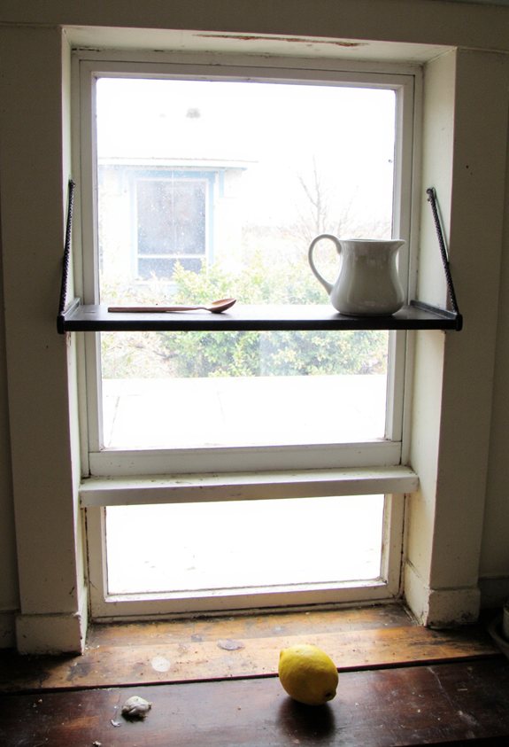 tension rods shelve dead space
