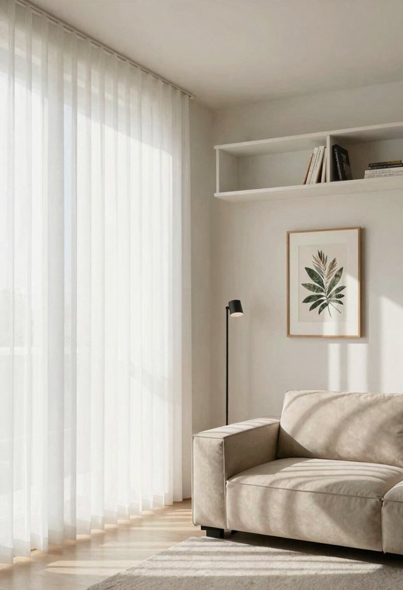 vertical lines elongate space