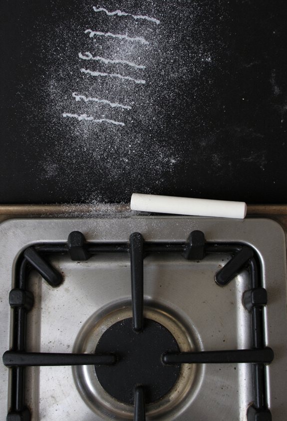 wall chalkboard grocery list