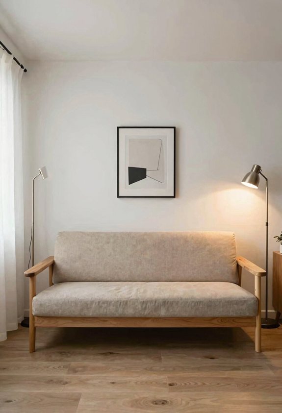 wall mounted space saving lighting