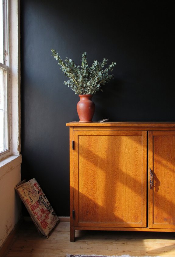 warm contrasting paint colors