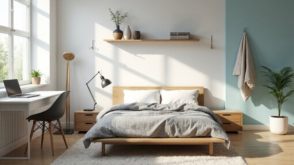 32 Renter-Friendly Bedroom Ideas That Need Zero Drilling