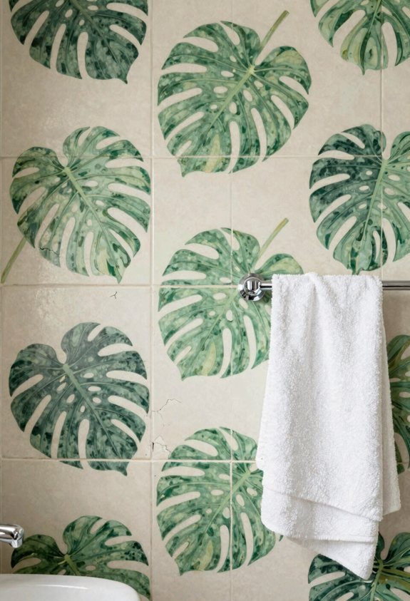 disguise grimy tile mess