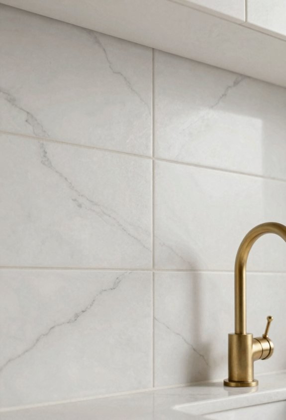 faux marble renter friendly elegance
