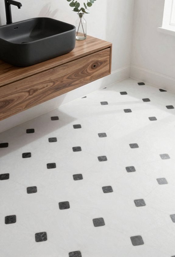 peel and stick luxury floor tile
