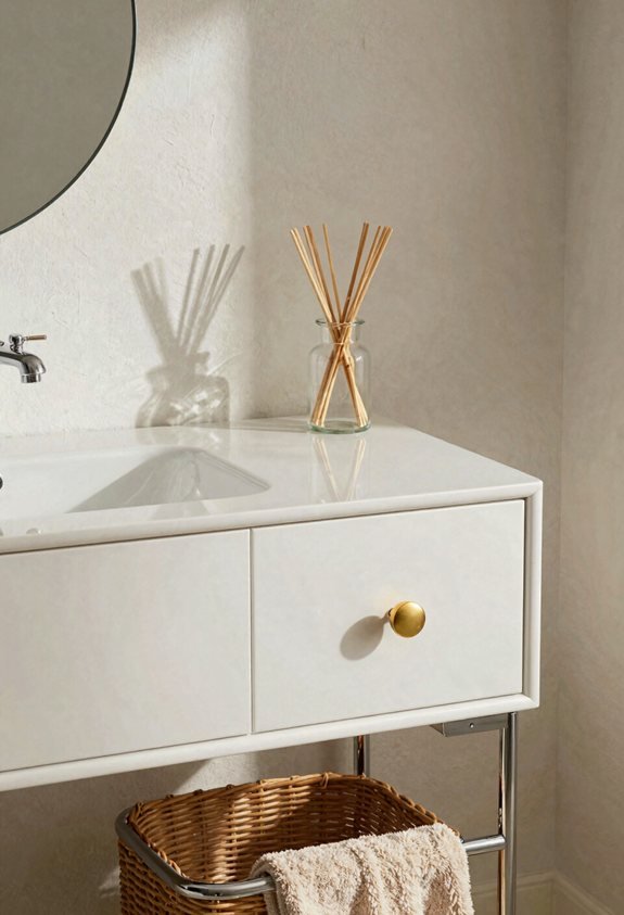 peel and stick vanity upgrade