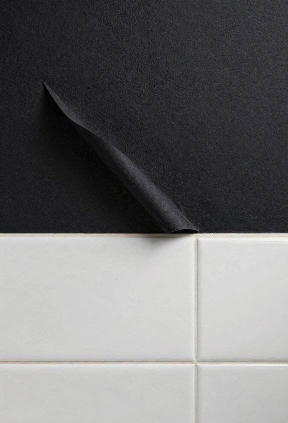 peel and stick wall transformation