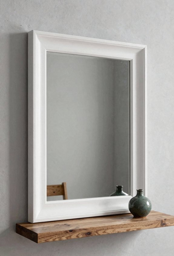 precut molding mirror frame