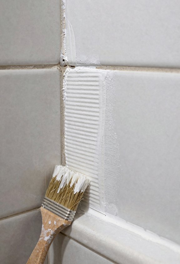 quick grout line fix
