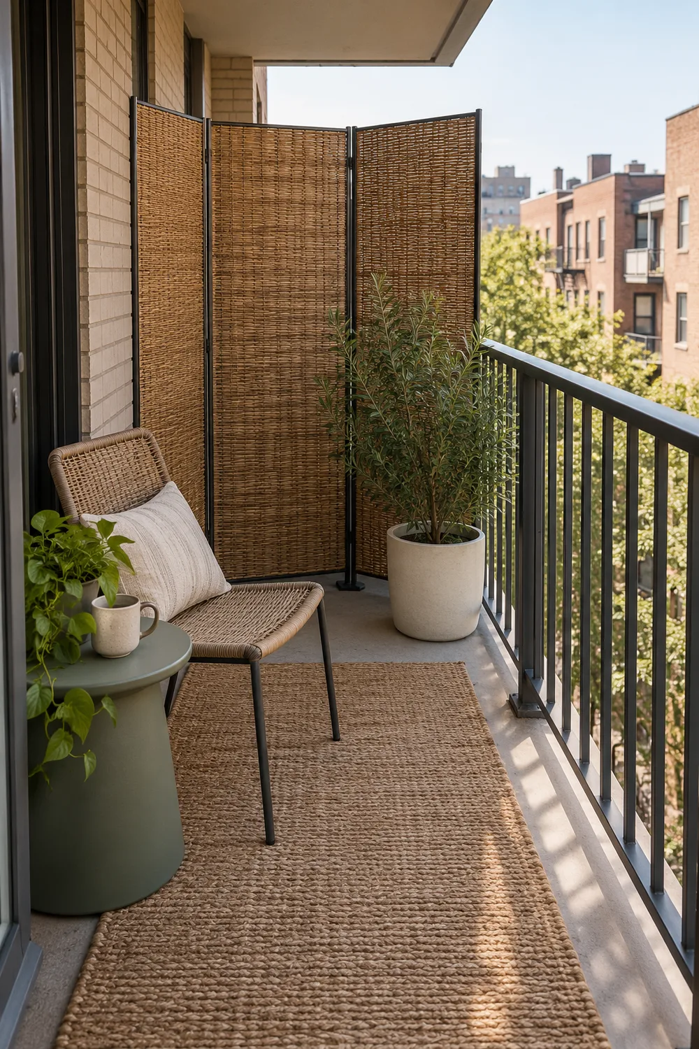 17 Renter-Friendly Balcony Decor Ideas That Require No Drilling